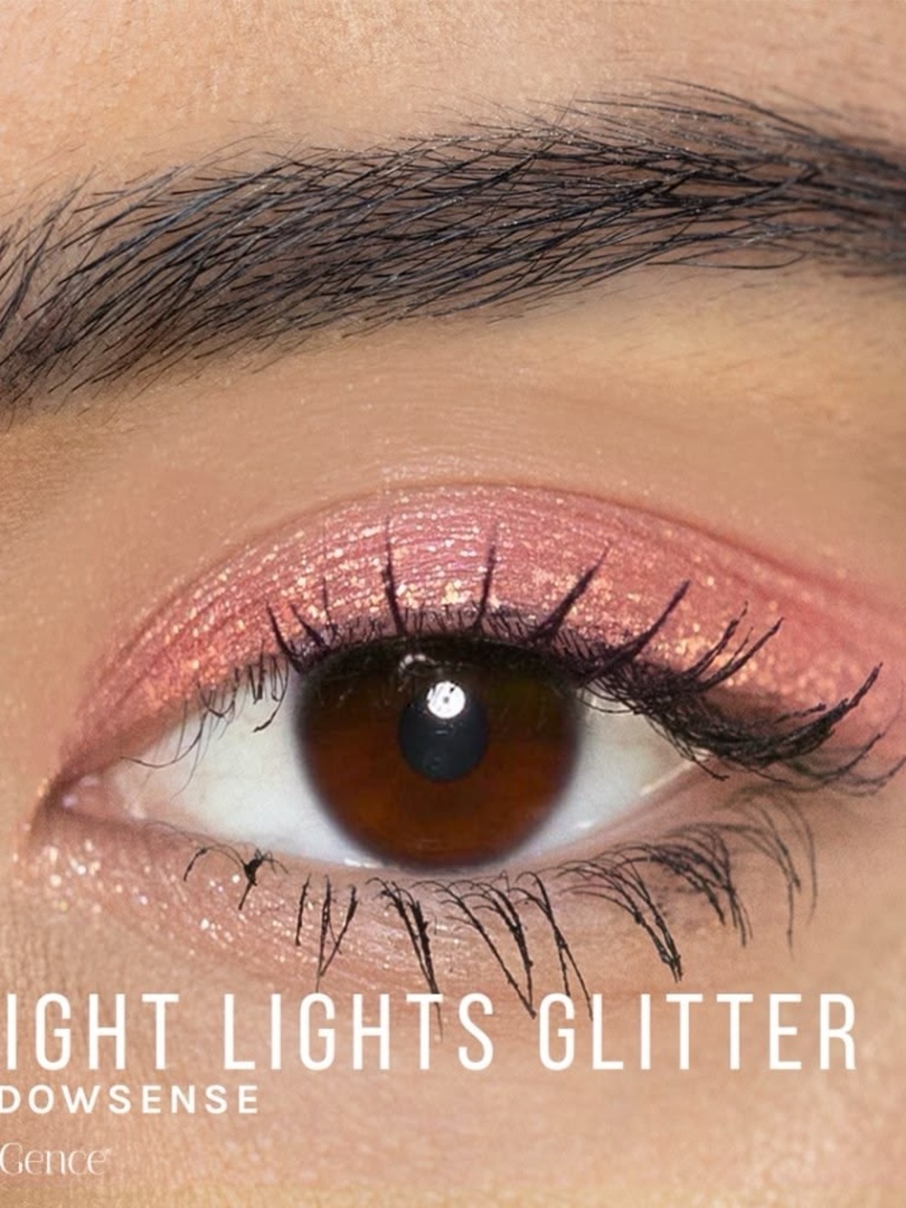 SeneGence Pink Glitter Eyeshadow - Rose Sparkle
